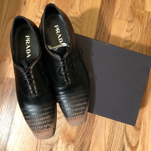 Prada Other - Authentic NWT Distressed Prada Runway Shoes